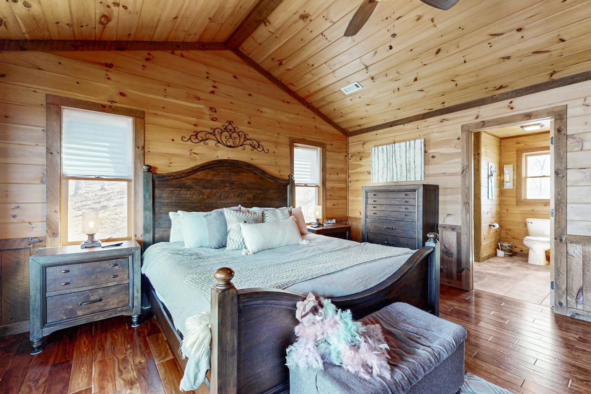 Bougie Bear Cabin Morganton ภายนอก รูปภาพ