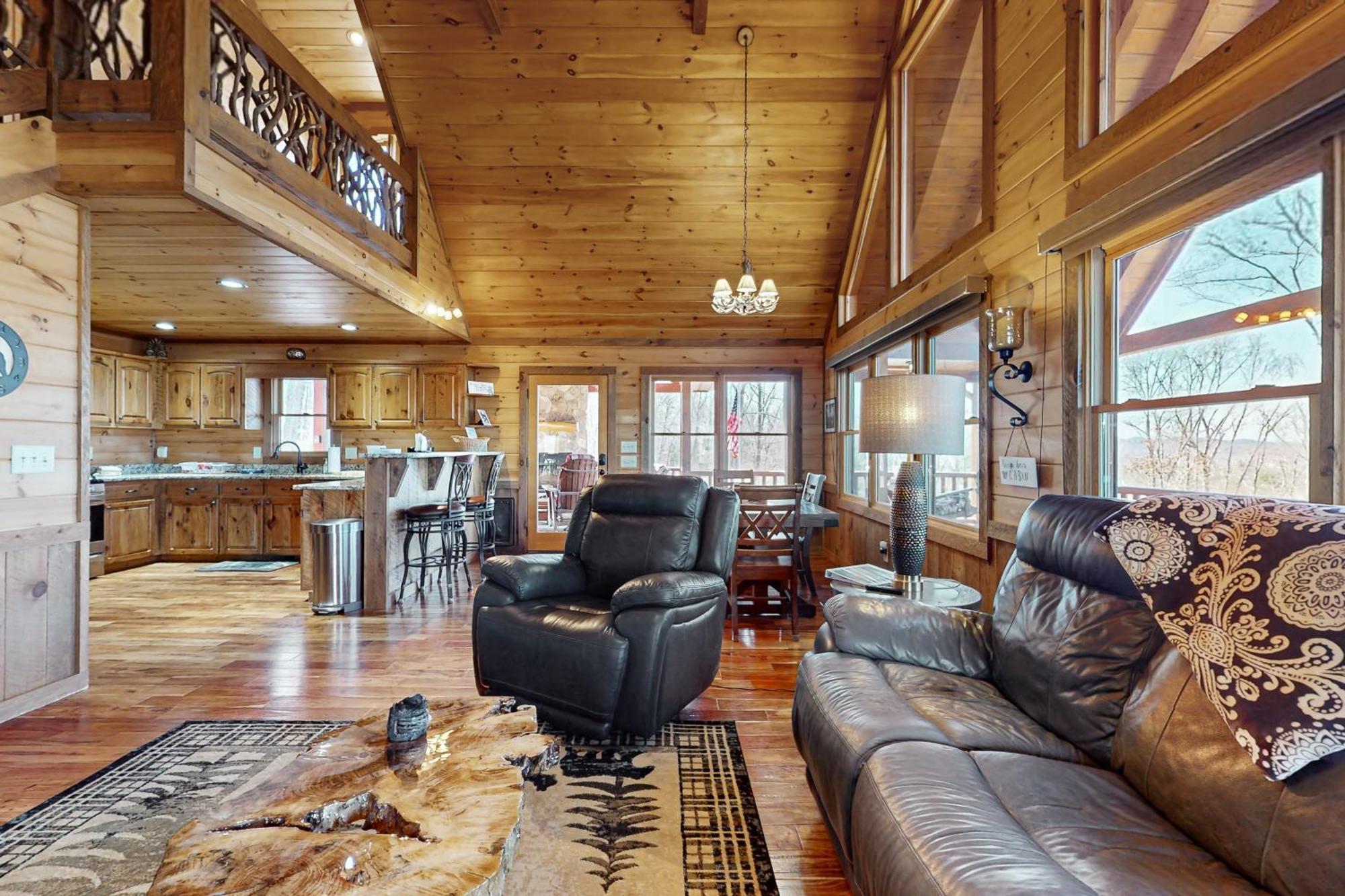 Bougie Bear Cabin Morganton ภายนอก รูปภาพ