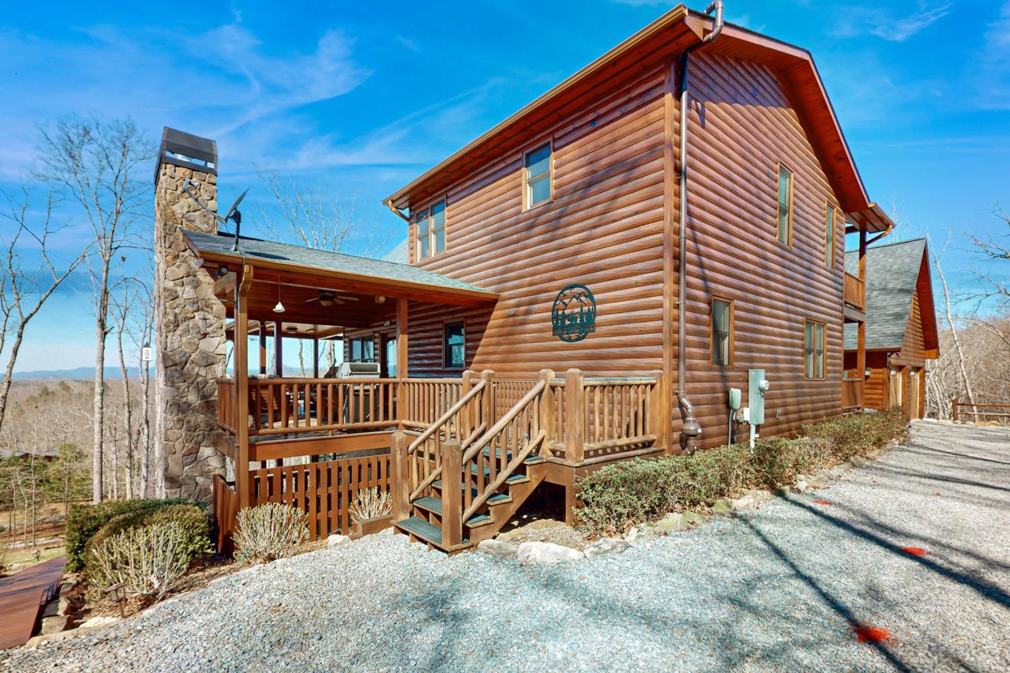Bougie Bear Cabin Morganton ภายนอก รูปภาพ