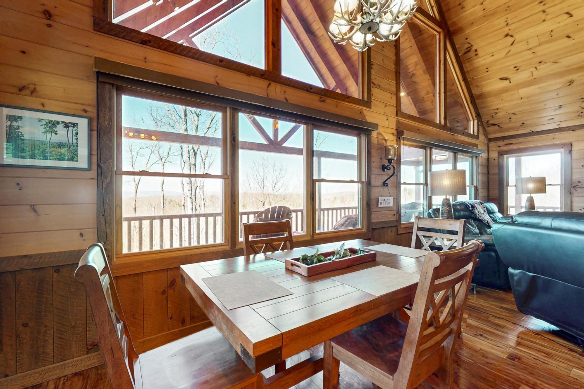Bougie Bear Cabin Morganton ภายนอก รูปภาพ