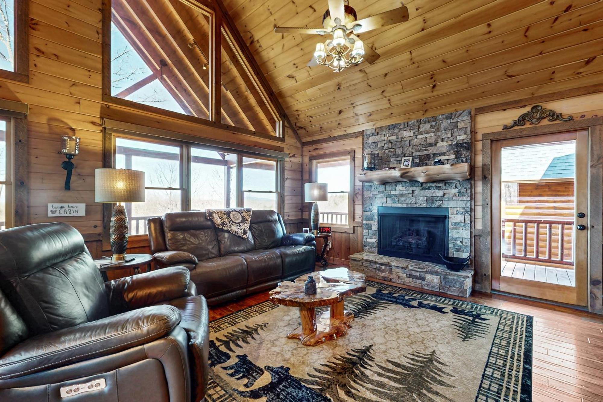 Bougie Bear Cabin Morganton ภายนอก รูปภาพ
