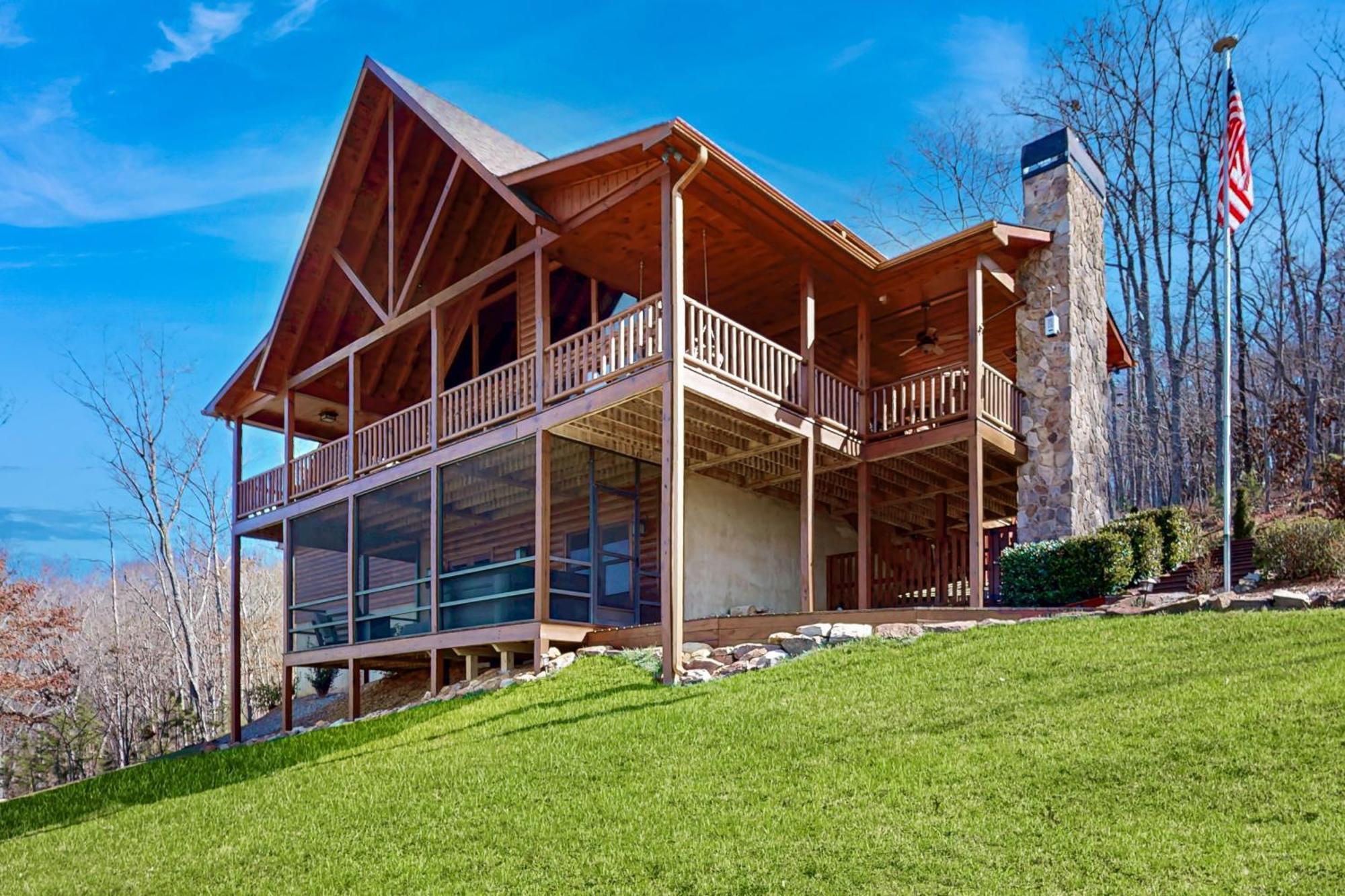 Bougie Bear Cabin Morganton ภายนอก รูปภาพ