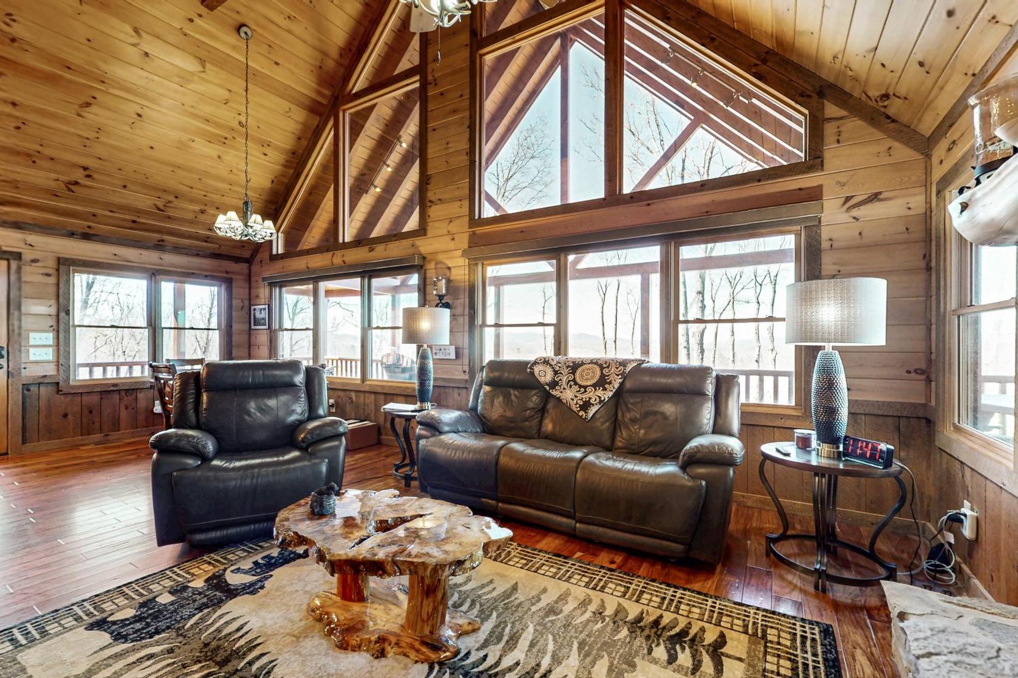 Bougie Bear Cabin Morganton ภายนอก รูปภาพ